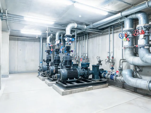 Mechanical room pump package