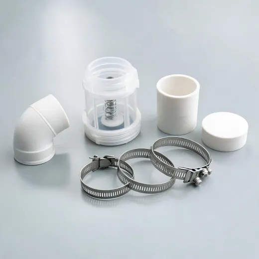 Pump check valve and fittings