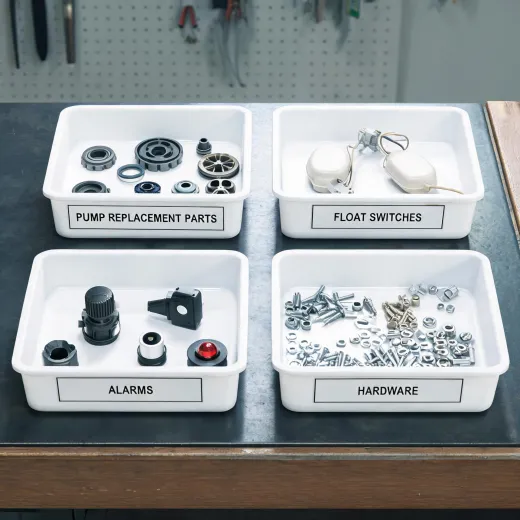 Pump parts and switches