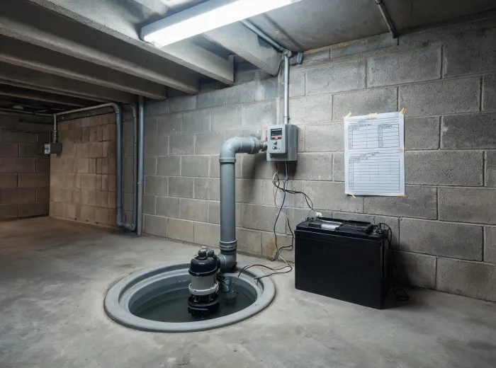 Sump pump backup planning