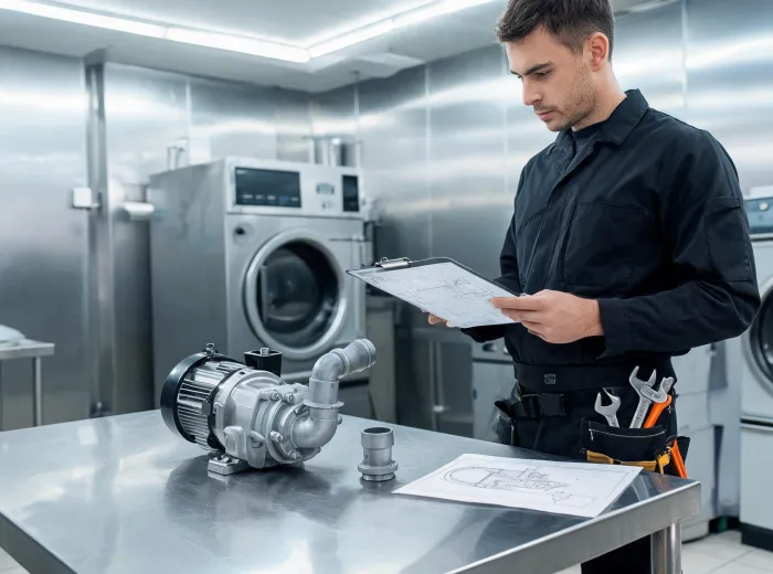 Commercial drain pump replacement planning